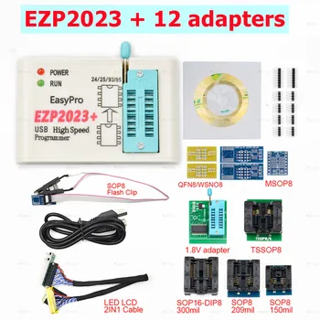  100% Оригинален EZP2023 Високоскоростен USB SPI програмист EZP 2023 Поддръжка 24 25 93 95 25 EEPROM, Flash на BIOS Чип е по-Добре, отколкото EZP2019