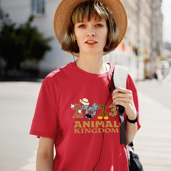  2023 Животински Свят Тениска Дамски Дисни Мики Мода Harajuku Дрехи За Момичета Ежедневни Градинска Годишна Пътна Дамски Блуза