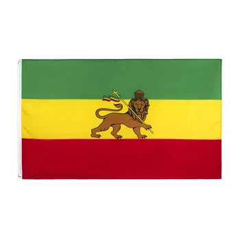  90x150 см Етиопски Лъв Юдеите флаг