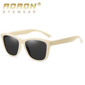  AORON Нови Поляризирани Слънчеви Очила Мъжка Мода За Шофиране Цветни Слънчеви Очила с UV400 Квадратни Очила