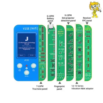  JCID JC V1SE (WI-FI) TureTone Програмист за iPhone 7 7P 8 8P X XR XS XSMAX 11 ProMAX 12 13 Батерия SN Четец Face ID Ремонт