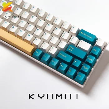  KYOMOT GMK 173 Ключ/Набор от Череша Профил на PBT Капачки за Ключове Мерлин Набор от Капачки за Ключове по Поръчка САМ Keycap за Механична Геймърска Клавиатура