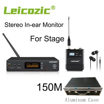  Leicozic Стерео Слушалки в ушите Мониторная Система Живо Сценично Аудио Оборудване Аудио Персонален Монитор Слушалки Mesa De Som Studio SR2080