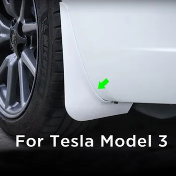  Model3 автоаксесоари Калници За Tesla, Модел 3 2021 Аксесоари Калници Крило От Въглеродни Влакна Матово Черно ABS Калници