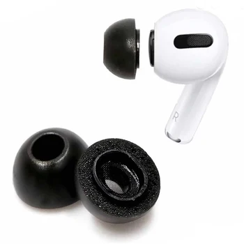  PZOZ за airpods pro ушни втулки от пяна с памет ефект Ушни Втулки Пъпки Bluetooth Безжична Калъф Уши за слушалки звук proofing Слушалка airpods pro 1:1