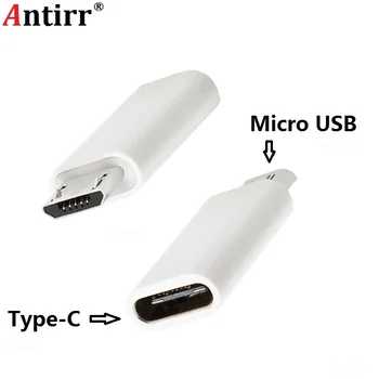  USB-C Type-C към Micro USB B 3,0 Кабел за Зареждане на Данни Адаптер Конвертор USB Type C Женски за Samsung Xiaomi Huawei Honor