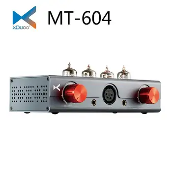  XDUOO MT-604 Балансирана клиенти Усилвател за слушалки 6J1 Предусилвател XLR/4,4 мм Балансирана тръба i/o + вход за транзистор хибриден усилвател