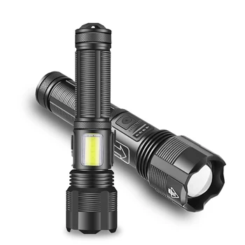  XHP70 COB LED Мащабируем Фенерче 1000lm Водоустойчив 6 Степенна Къмпинг Фенерче Type-C USB Акумулаторна батерия за Преносим Фенер Факел