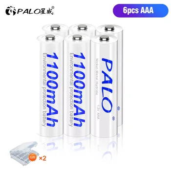  Акумулаторна батерия 1100mAh 1.2 v AAA за настаняване led играчки батерия за фотоапарат MP3 mp4 микрофон