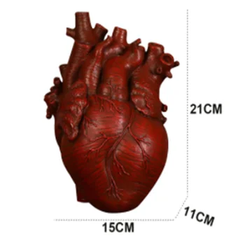 Анатомическая Ваза във Формата на Сърце