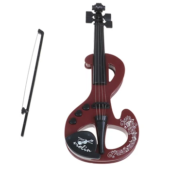  Детска Имитативната Играчка Цигулка Музикален Инструмент Китара 1-3 Години Детска Развитие На Пъзел Момче Момиче