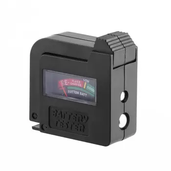  Дигитален Тестер за Батерии, Универсални и Точни Батерии Волтметър AA AAA CD 9V Бутон Елемент Захранване на Батерията Измервателно Устройство