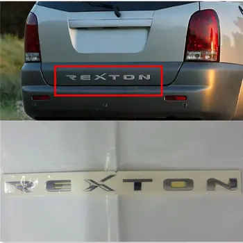  Една истинска емблема, лого дизайн на задната врата на задния багажник за Ssangyong REXTON 2006-2012 емблема, лого дизайн на задния панел на багажника 7991008020 Знак на задната броня