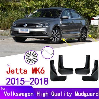  За Volkswagen VW Jetta 2015-2018 MK6 Автомобилна Броня калник на задно колело Калници Защита калник на задно колело Автомобилни Аксесоари