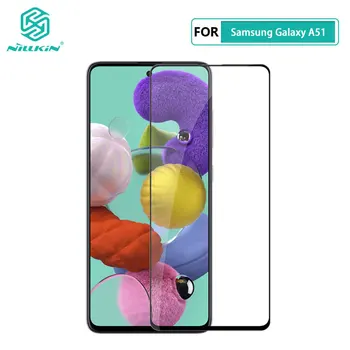  Закалено стъкло за Samsung Galaxy A31 A41 M31S A71 M51 Nillkin CP + Защитно фолио за дисплея, с пълен лепило За Samsung Galaxy A51 Glass