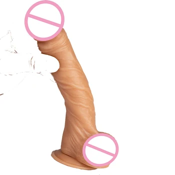  Мек Реалистичен Секс Вибратор Член На Стоки За Възрастни Страпон Sextoy Femme Consoladores Интимни Сексуални Играчки За Гей Мъже, За Жени И За Мъже