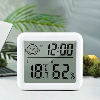  Мини LCD Дигитален Термометър Портативен Влагомер Открит и Закрит Стайна Температура, Влага Сензор за метеорологичната станция