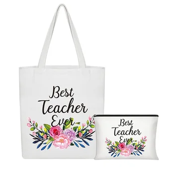  Най-добрата чанта за учители Благодарност на Учителите за Връщане в училище на Края на годината на Дипломирането Коледа Подарък за рождения Ден на Ден на учителя подарък