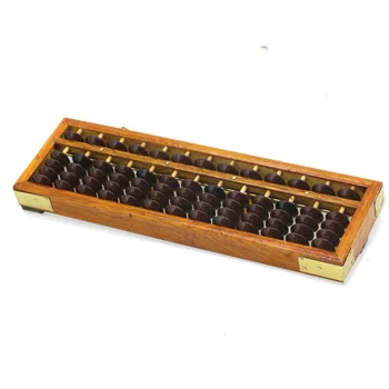  Напълно Нова Дървената Рамка е Класически Древен Калкулатор Abacus Соробан Пластмасова Играчка от Мъниста Развива по Математика на Детето Abacus Интелект