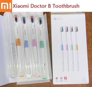  НОВ Xiaomi Doctor B паста за Бас Метод на най-Добрите Четки за зъби, Включително Пътна Кутия, B Четка за Зъби За Възрастни, Почистване на устната Кухина, Зъбите и За Двойки