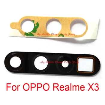  Новият Обектив на Задната Камера за Обратно виждане За OPPO Realme X3 Realmex3 Задната част на Основната Камера Обектив със Стъклен Капак Със Самозалепваща Стикер Резервни Части
