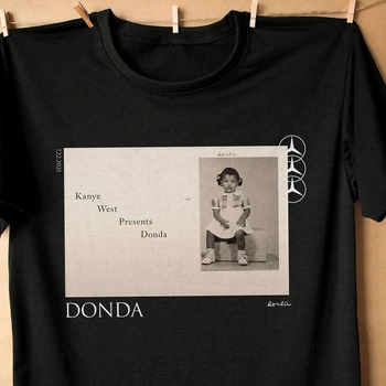  Тениска Kanye West Donda Тениска Kanye West с новия албум на Donda Album(1)